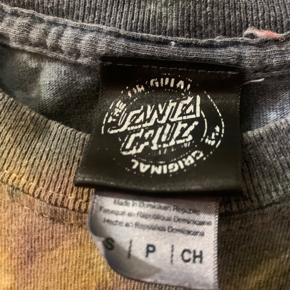 Vintage tie dye Santa Cruz shirt - Picture 3 of 3